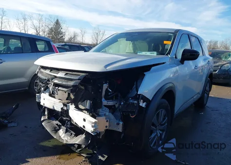 2025 Nissan Pathfinder S 4Wd z USA, uszkodzony, nr VIN 5N1DR3AC0SC299374